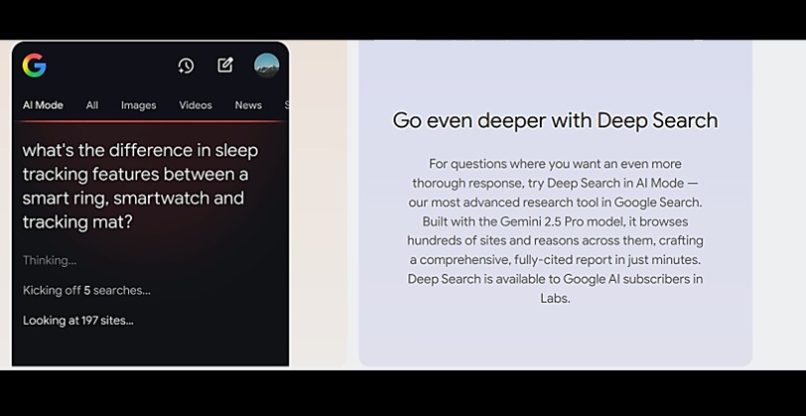 מגיע לישראל בגוגל. חיפוש מבוסס בינה מלאכותית - AI Mode.