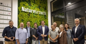 משלחת הבכירים ממדינת נורדריין-וסטפאליה בביקורה בשדרות.