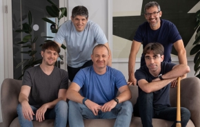 מייסדי טנזאיי: פבל גורביץ', המנכ"ל, אריאל צייטלין, סמנכ"ל הטכנולוגיות שלה, עפרי זיו, סמנכ"ל המחקר, איתמר טל, סמנכ"ל ההנדסה, וענר מזורסקי, מנהל המוצר הראשי.