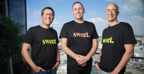 מקימי סוויט סקיוריטי. מימין: אוראל בן ישי, סמנכ"ל המו"פ של החברה; תא"ל (מיל') דרור קשתי, המנכ"ל; ואל"מ (מיל') אייל פישר, סמנכ"ל המוצר.