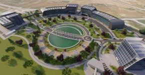 הדמיית מתחם The Rise באשקלון.