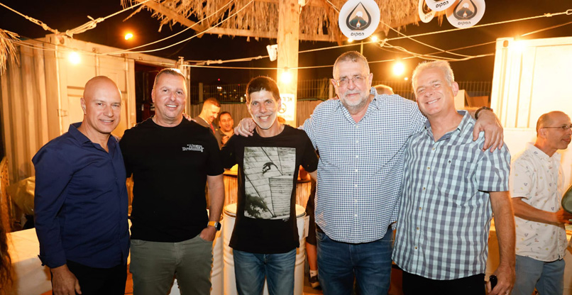 הנהלת בינת באירוע: רועי כדיר, צביקה שקילר, טובי אשכנזי, ניר ממן.