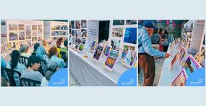 תערוכת צילומי התושבים שהשתתפו מיזם "100 באוריינות דיגיטלית" של מערך הדיגיטל הלאומי, יחד עם עמותת מחשבה טובה.