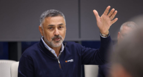 ניקש ארורה, מנכ"ל פאלו אלטו, בביקור שערך בסוף השנה שעברה בישראל.