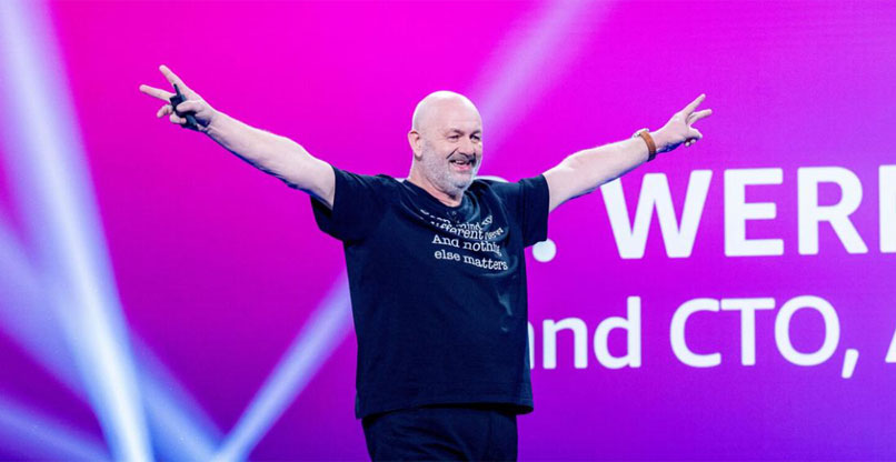 ד''ר ורנר ווגלס, סגן נשיא וסמנכ"ל הטכנולוגיות של אמזון.