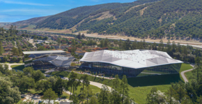 הדמיה של הקמפוס החדש של אנבידיה בקריית טבעון.