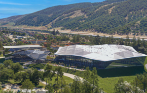 הדמיה של הקמפוס החדש של אנבידיה בקריית טבעון.