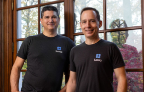 מייסדי לומיה סקיוריטי: מימין - עו"ד בובי גילבורד ועומרי אילוז.