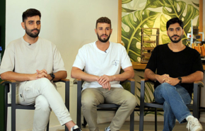 מפתחי אפליקציית "שבילי זיכרון": נועם בן בנימין, בן מנדלסון ויוסי בן שושן.