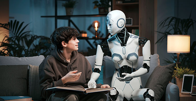 "הרובוט-מורה, אני לא מבין".