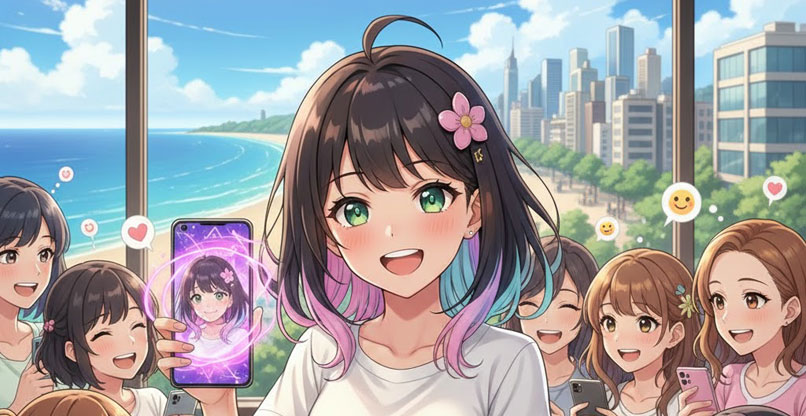 טרנד תמונות האנימה.