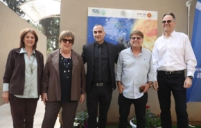 באירוע חניכת מעבדת הדמיון בכפר הנוער נווה הדסה.