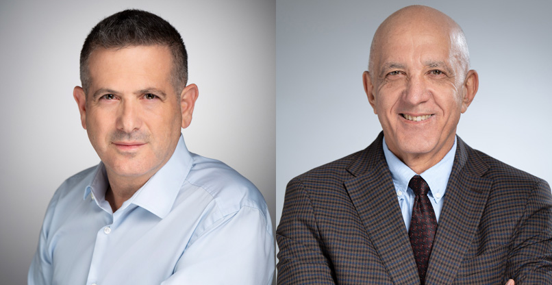 מימין: עו"ד ג'קי דבי, סמנכ"ל החטיבה המשפטית וחבר בהנהלה המשותפת של פלאפון ו-yes - פורש, ועו"ד עופר ויסוקר, היועץ המשפטי וסמנכ״ל הרגולציה של yes, יחליף את ג'קי דבי בתפקיד סמנכ"ל החטיבה המשפטית.