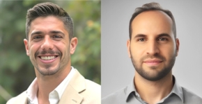 מימין לשמאל: נדב גרינברג, מנהל פתרונות תוכנה בחטיבת טרנספורמציה דיגיטלית ב-וואן, ורותם מזרחי, מנכ"ל ומייסד MS0.