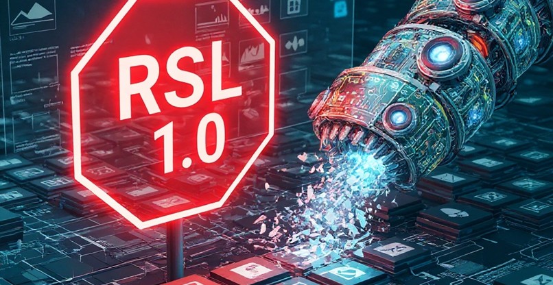 ינסה לשמור על התוכן מ"גירוד" לטובת AI. תקן RSL 1.0.