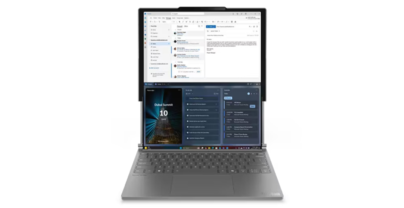 ThinkBook Plus Gen 6 - מסך נגלל לגובה.