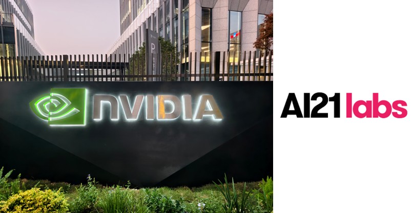 נמצאת במגיעים לרכישת ענק של AI21. אנבידיה.