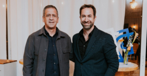 מימין: מייק זילברג, מנכ״ל ומייסד  X Elite Impact18, ורא"ל (מיל׳) אביב כוכבי, הרמטכ"ל לשעבר.