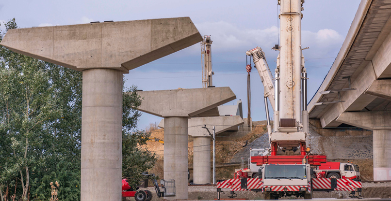 קידום טכנולוגיות לבניית תשתיות בטון.