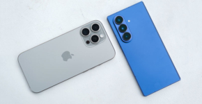 מימין: Galaxy Z Fold 7 ו-iPhone 16.