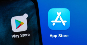 App Store ו-Google Play.