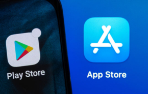 App Store ו-Google Play.