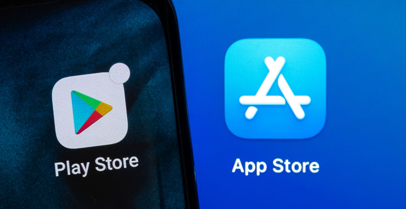 App Store ו-Google Play.