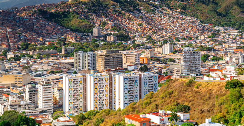קראקס, בירת ונצואלה.