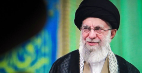 המנהיג העליון של איראן, עלי חמינאי.