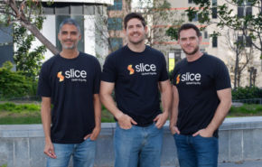 מייסדי סלייס: מאור לברן, המנכ"ל, יואל אמיר, סמנכ"ל המוצר, וסמואל עמר, סמנכ"ל הטכנולוגיות.
