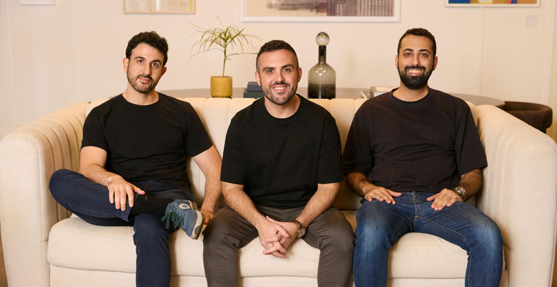 מייסדי וונריקס: עמיר בלאיש, מנכ"ל החברה, תור לילו, סמנכ"ל המוצר, וארמון אברהמי, סמנכ"ל הטכנולוגיות.