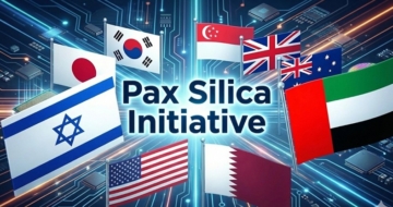 ברית טכנולוגית ביזמת ארה"ב, בה נכללות גם ישראל, קטאר והאמירויות. Pax Silica.