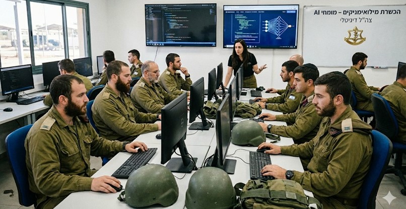 יוכשרו כמומחי AI. מילואימניקים.