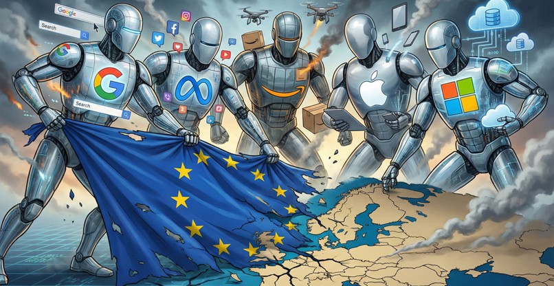 מכניעות את אירופה. ענקיות הטק האמריקניות.