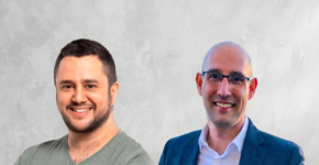 מימין: זיו הרפינסט, סמנכ"ל כספים ראשי, ויוגב גולדיס, סמנכ"ל משאבי אנוש ותרבות – קומודור.