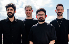 מייסדי הייפרקור: דניאל ליכטנשטיין, מנכ"ל החברה, תומר משה, סמנכ"ל הטכנולוגיות שלה, דוד יהלומי, סמנכ"ל התפעול, ואיתן פרייליך, סמנכ"ל המוצר.