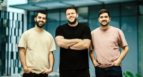 מייסדי אסטליה. מימין: נדב אוסטרובסקי, אלון נוי (נויהאוז) ורועי רג'ואן.