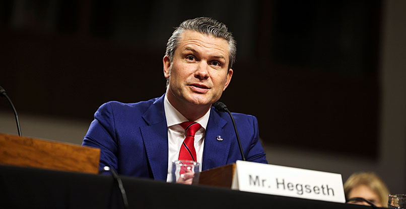 שר ההגנה של ארצות הברית, פיט הגסת'. צילום: Joshua Sukoff, ShutterStock שר ההגנה של ארצות הברית, פיט הגסת'.