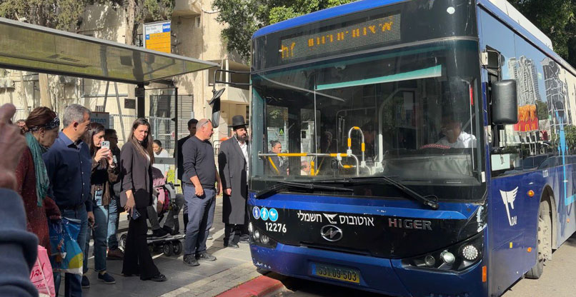 פרויקט נגישות בתחבורה הציבורית.