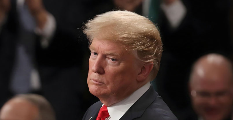 נשיא ארצות הברית, דונלד טראמפ.