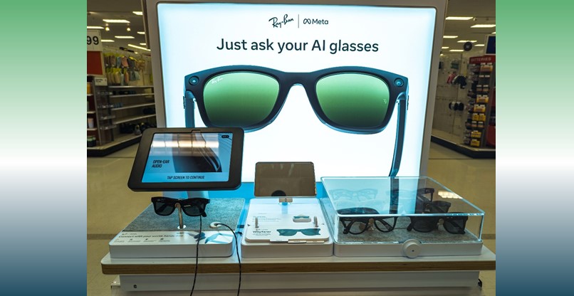 האם הם יצוידו בקרוב בתכונה לזיהוי פנים? משקפי ריי-באן ומטא החכמים.