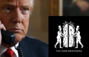טראמפ יציר AI מככב בסרטיהם. האחים דור.