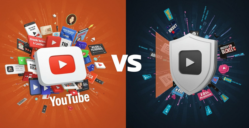 מסלימה את המאבק נגד חוסמי פרסומות. יו-טיוב