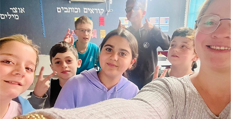 כמה מהתלמידים שלקחו חלק בהאקתון.