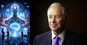 מודאג מהעתיד בעידן ה-AI. סטיבן שוורצמן, המייסד והמנכ"ל של ענקית ההשקעות בלקסטון.