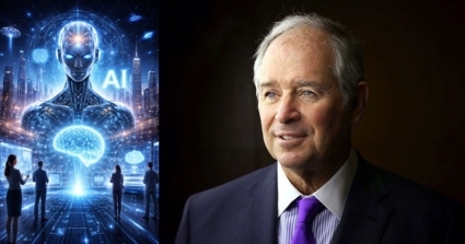 מודאג מהעתיד בעידן ה-AI. סטיבן שוורצמן, המייסד והמנכ"ל של ענקית ההשקעות בלקסטון.