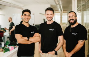 מייסדי למה AI. מימין: תומר רויזמן, אדי דובז'יק ועומר יהודאי. 