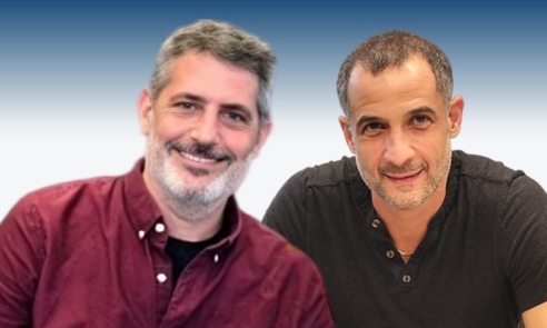 מימין לשמאל: עידו ליסט, סגן נשיא בפיוניר, ונמרוד וקס, מנכ"ל חברת ביג איי.די.