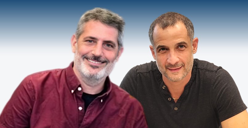 מימין לשמאל: עידו ליסט, סגן נשיא בפיוניר, ונמרוד וקס, מנכ"ל חברת ביג איי.די.