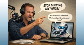 תבע את גוגל בטענה שכלי ה-AI שלה מחקה אותו. שדר NPR המפורסם דיוויד גרין.